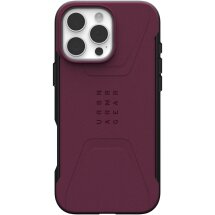 Защитный чехол URBAN ARMOR GEAR (UAG) Civilian MagSafe для Apple iPhone 16 Pro Max - Bordeaux: фото 1 из 10