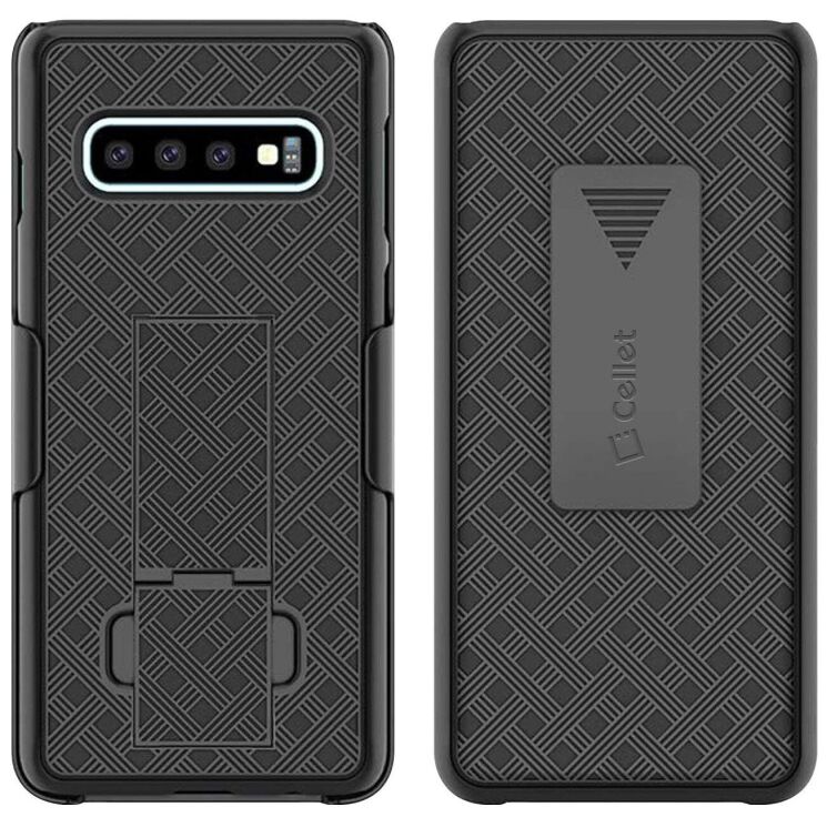 Защитный чехол Verizon Shell and Holster для Samsung Galaxy S10 (G973) 51829VZRHOC - Black: фото 4 из 10