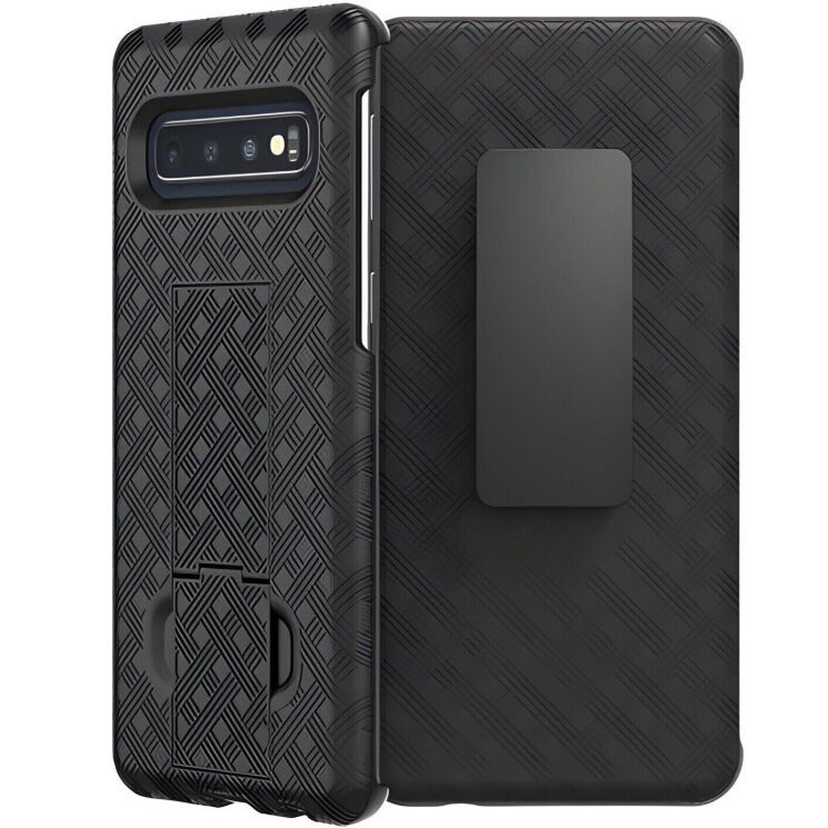 Защитный чехол Verizon Shell and Holster для Samsung Galaxy S10 (G973) 51829VZRHOC - Black: фото 1 из 10