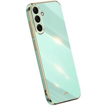 Захисний чохол XINLI Porcelain Design для Samsung Galaxy A57 (A576) - Cyan: фото 1 з 8