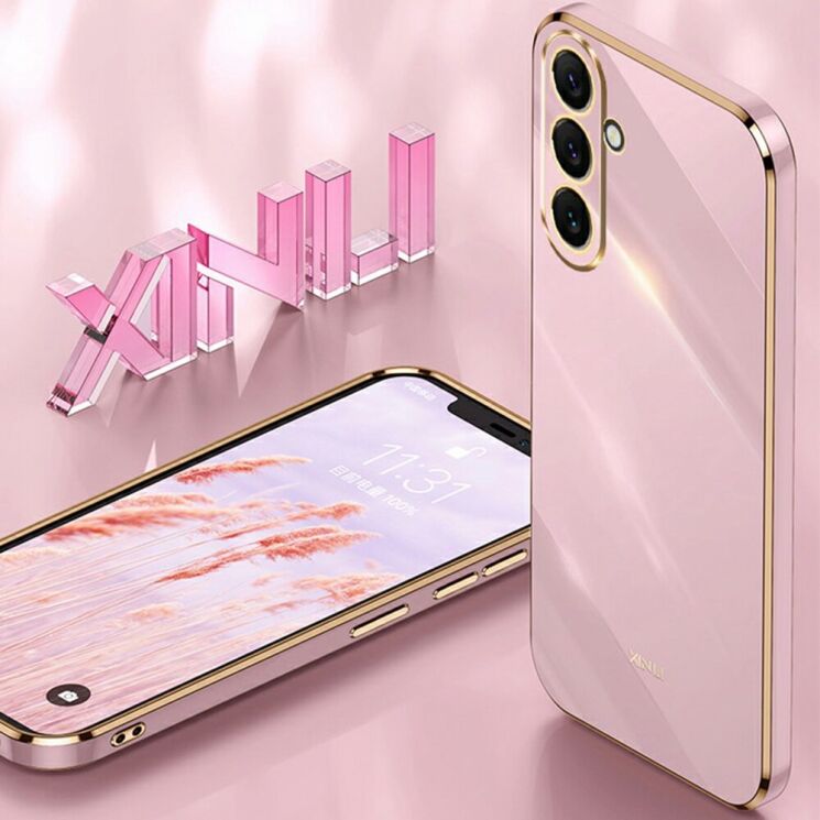 Защитный чехол XINLI Porcelain Design для Samsung Galaxy A57 (A576) - White: фото 4 из 8
