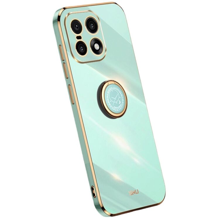 Захисний чохол XINLI Porcelain Ring для OnePlus 15 - Cyan: фото 1 з 6