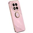 Защитный чехол XINLI Porcelain Ring для Xiaomi Redmi Note 14 Pro 5G / Poco X7 - Purple (373540V)