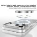 Защитный чехол ZGA Crystal Mag Shine для Apple iPhone 18 Pro Max - Glitter / Silver (423897GS). Фото 6 из 10