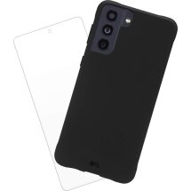 Защитный комплект Case-Mate Tough Case + Screen Protector для Samsung Galaxy S21 FE (G990) CM046976 - Black: фото 1 из 4
