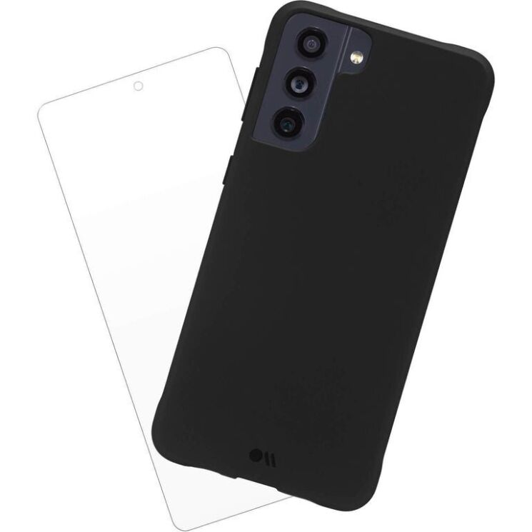 Защитный комплект Case-Mate Tough Case + Screen Protector для Samsung Galaxy S21 FE (G990) CM046976 - Black: фото 1 из 4