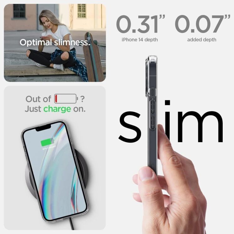 Захисний комплект Spigen (SGP) Crystal Pack для Apple iPhone 14 Plus - Clear: фото 5 з 7