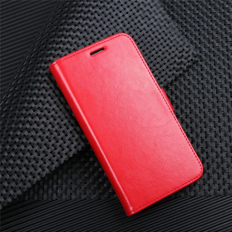 Чехол-книжка Deexe Wallet Style для Sony Xperia XZ2 Compact - Red: фото 9 из 9