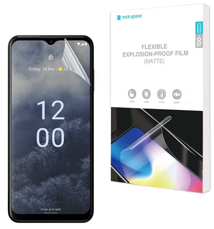 Антиблікова плівка на екран RockSpace Explosion-Proof Matte для Nokia G60: фото 1 з 8
