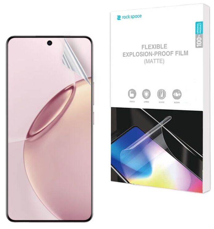 Антибликовая пленка на экран RockSpace Explosion-Proof Matte для Realme 16 Pro Plus (428525) Антибликовая пленка на экран RockSpace Explosion-Proof Matte для Realme 16 Pro Plus: фото 1 из 8