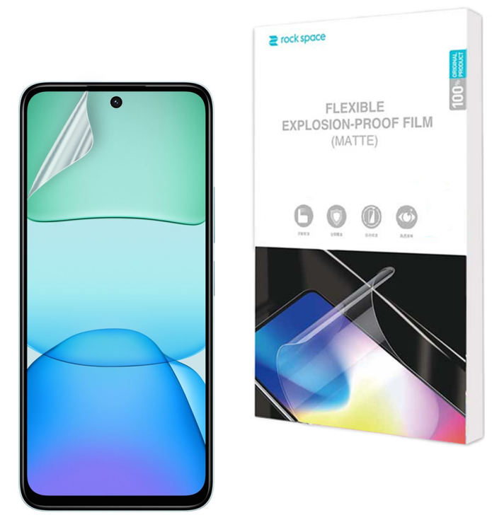 Антиблікова плівка на екран RockSpace Explosion-Proof Matte для Xiaomi Redmi 13: фото 1 з 8