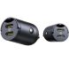 Автомобильное зарядное устройство Baseus Tiny Star Mini 30W (2Type-C) C00035001121-03 - Black (923302B). Фото 4 из 26