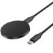 Беспроводное зарядное устройство WIWU Wi-W034 ARAMID (15W) - Black (958281B). Фото 4 из 5