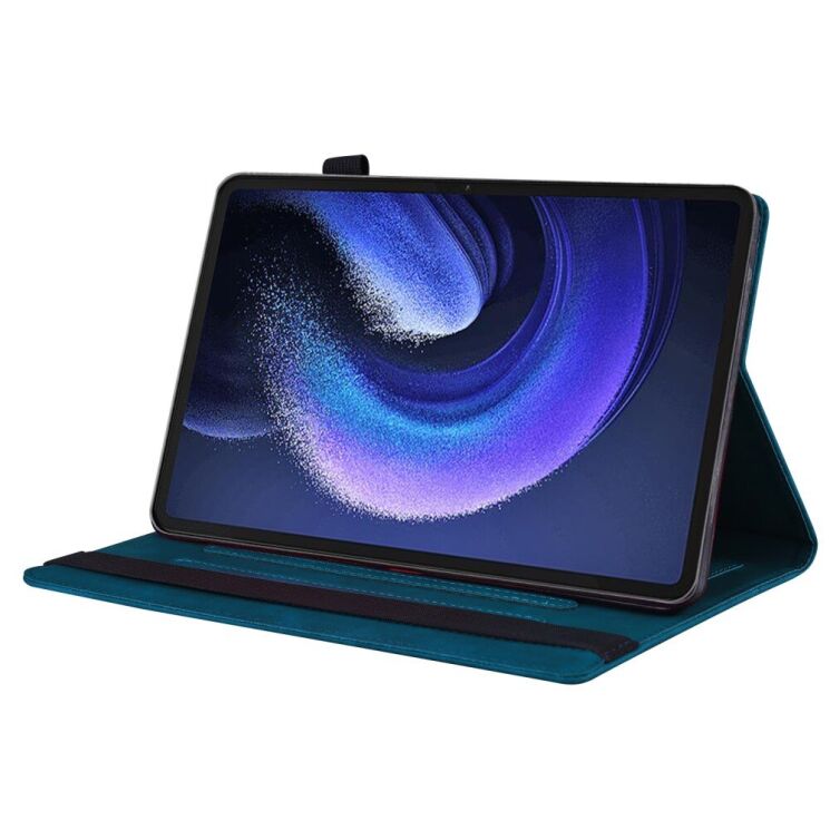 Чехол Deexe Business Style для Xiaomi Pad 6 / 6 Pro - Blue: фото 3 из 6