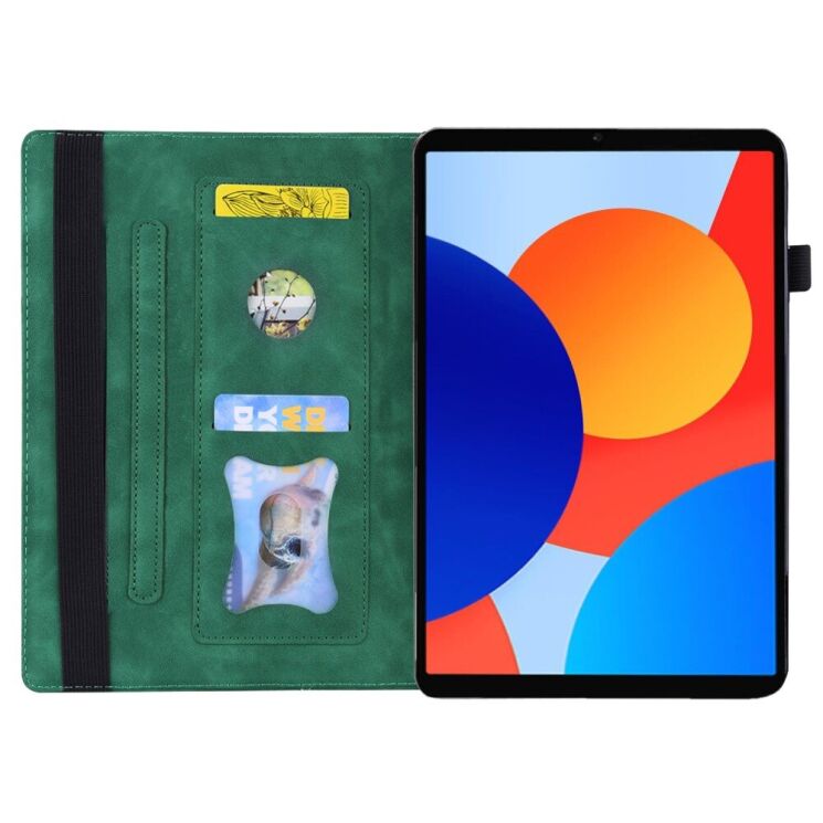 Чехол Deexe Business Style для Xiaomi Redmi Pad SE 8.7 4G - Green: фото 2 из 9