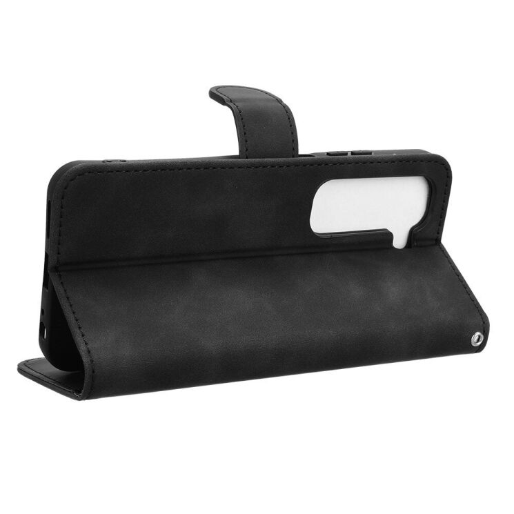 Чехол Deexe Classic Wallet для Infinix Hot 50 - Black: фото 6 из 7