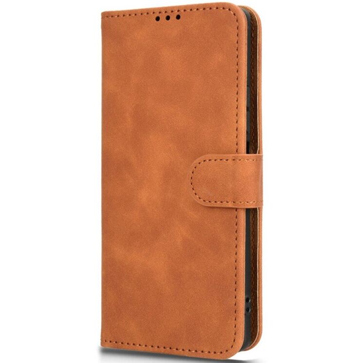 Чехол Deexe Classic Wallet для TECNO Camon 40 (CM5) - Brown: фото 6 из 6