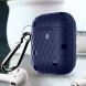 Чехол Deexe Honeycomb Pattern для Apple AirPods 1 / 2 - Blue (204510L). Фото 1 из 8