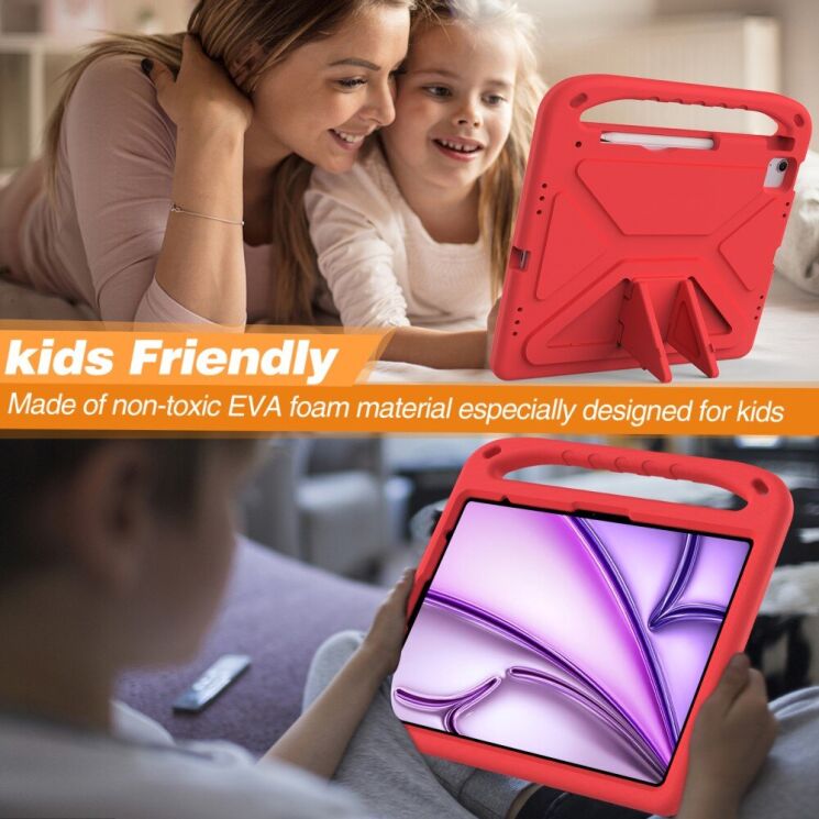 Чехол Deexe KickStand Cover для Apple iPad Pro 13 (2024) / Air 13 (2024) - Black: фото 5 из 7
