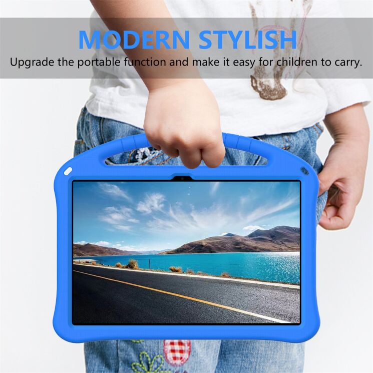 Чехол Deexe KickStand Cover для Lenovo Idea Tab Pro - Red: фото 5 из 7