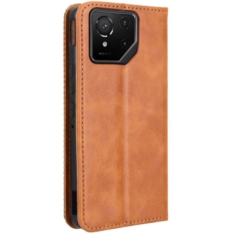 Чехол Deexe Retro Style для ASUS ROG Phone 9 / 9 Pro - Brown: фото 6 из 7