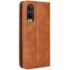 Чехол Deexe Retro Style для OnePlus Nord CE 4 Lite - Brown (382300Z). Фото 5 из 7