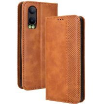 Чехол Deexe Retro Style для OnePlus Nord CE 4 Lite - Brown: фото 1 из 7