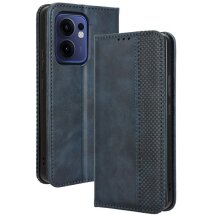Чехол Deexe Retro Style для OPPO Reno 13 F/FS 5G - Blue: фото 1 из 7