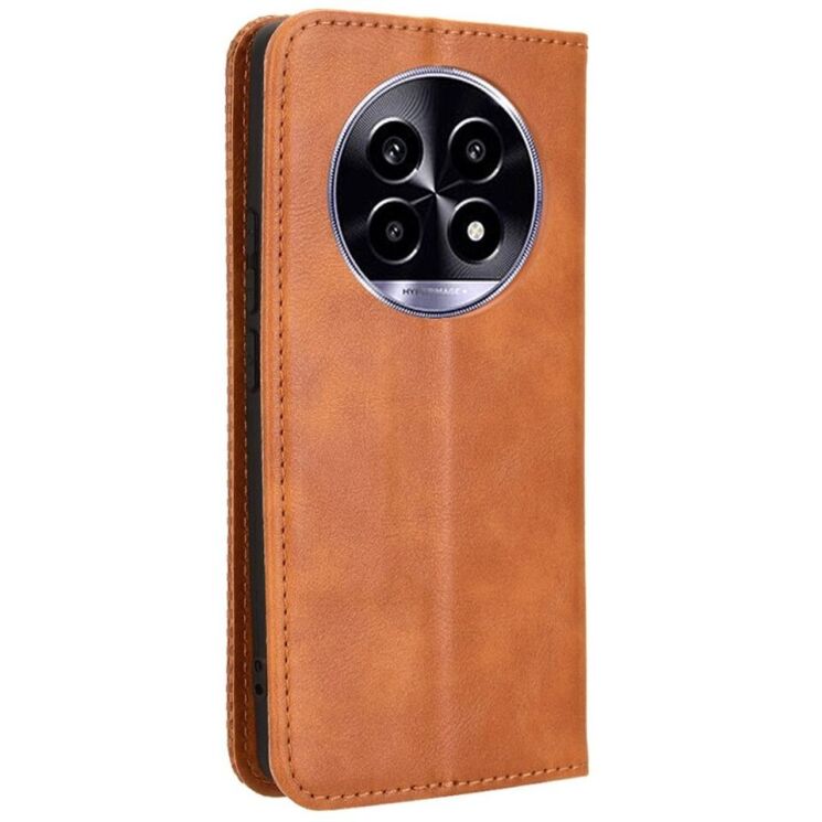 Чехол Deexe Retro Style для Realme 13 Pro / 13 Pro Plus - Brown: фото 6 из 7