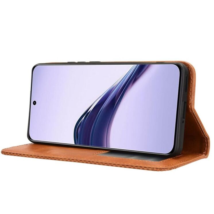 Чехол Deexe Retro Style для Realme 13 Pro / 13 Pro Plus - Brown: фото 3 из 7