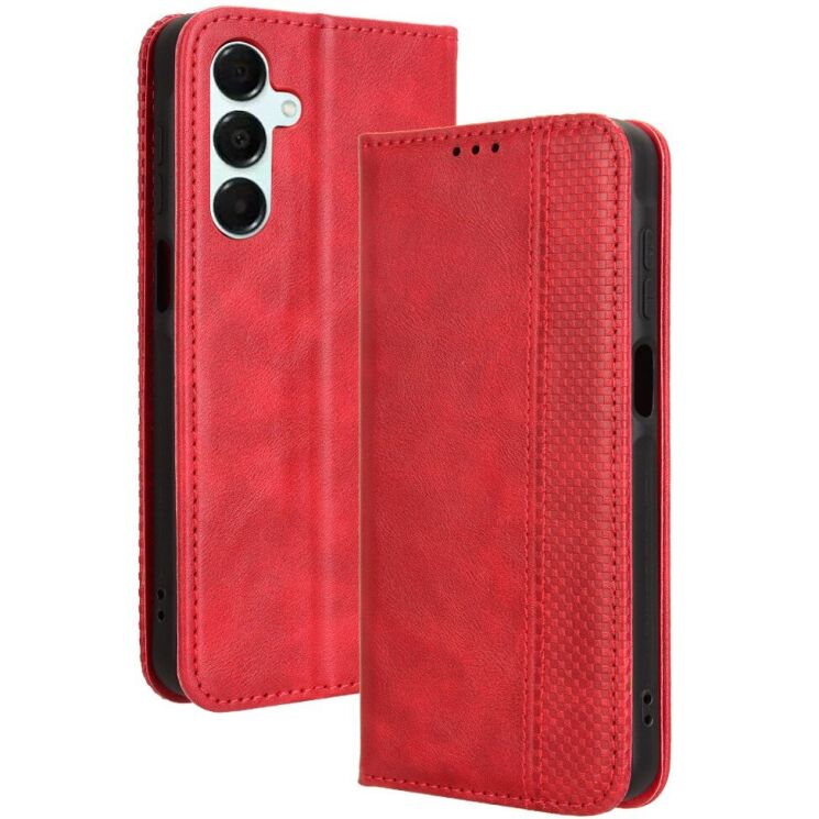 Чохол Deexe Retro Style для Samsung Galaxy A16 (A165) / Galaxy A26 (A266) / Galaxy A17 (A176) - Red (382604R) Чохол Deexe Retro Style для Samsung Galaxy A16 (A165) / Galaxy A26 (A266) / Galaxy A17 (A176) - Red: фото 1 з 19
