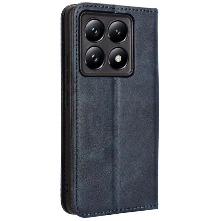 Чехол Deexe Retro Style для Xiaomi 14T Pro - Blue: фото 6 из 7