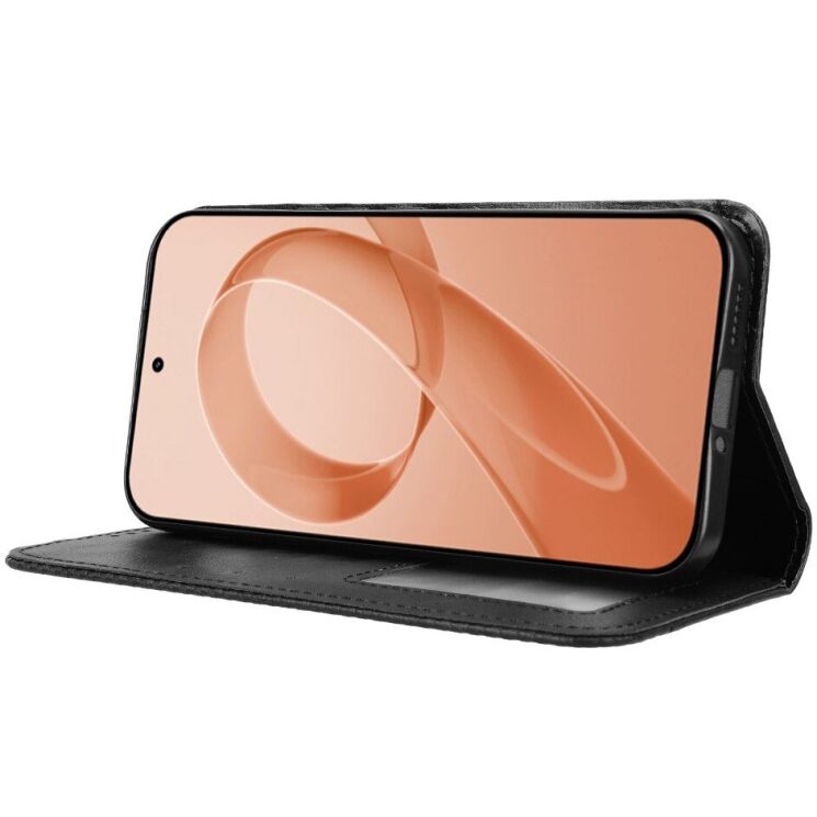 Чехол Deexe Retro Style для Xiaomi Poco F8 Ultra - Black: фото 7 из 19