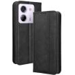 Чохол Deexe Retro Style для Xiaomi Poco M7 Pro - Black (374409B)