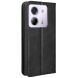 Чохол Deexe Retro Style для Xiaomi Poco M7 Pro - Black (374409B). Фото 6 з 7