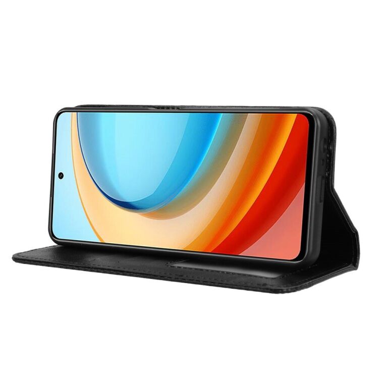 Чехол Deexe Retro Style для ZTE Nubia Focus - Black: фото 3 из 7