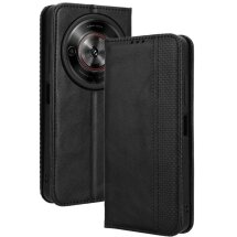 Чехол Deexe Retro Style для ZTE Nubia Focus - Black: фото 1 из 7