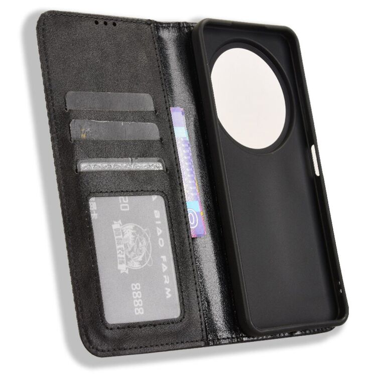 Чехол Deexe Retro Style для ZTE Nubia Focus - Black: фото 4 из 7
