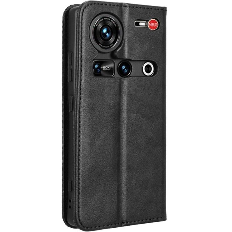 Чехол Deexe Retro Style для ZTE Nubia Z70 Ultra - Black: фото 6 из 7