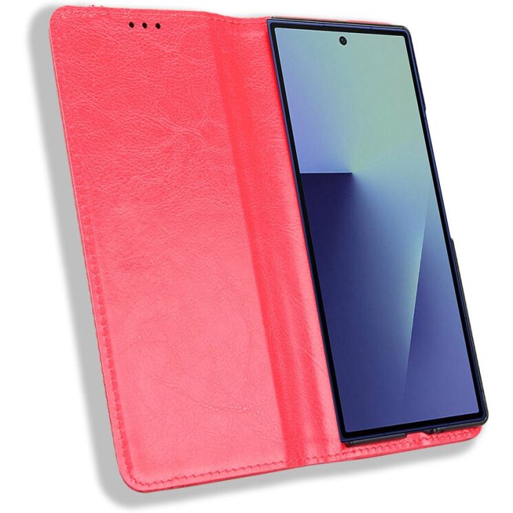 Чехол Deexe Retro Style (FF) для Samsung Galaxy Fold 8 Ultra - Red: фото 2 из 7