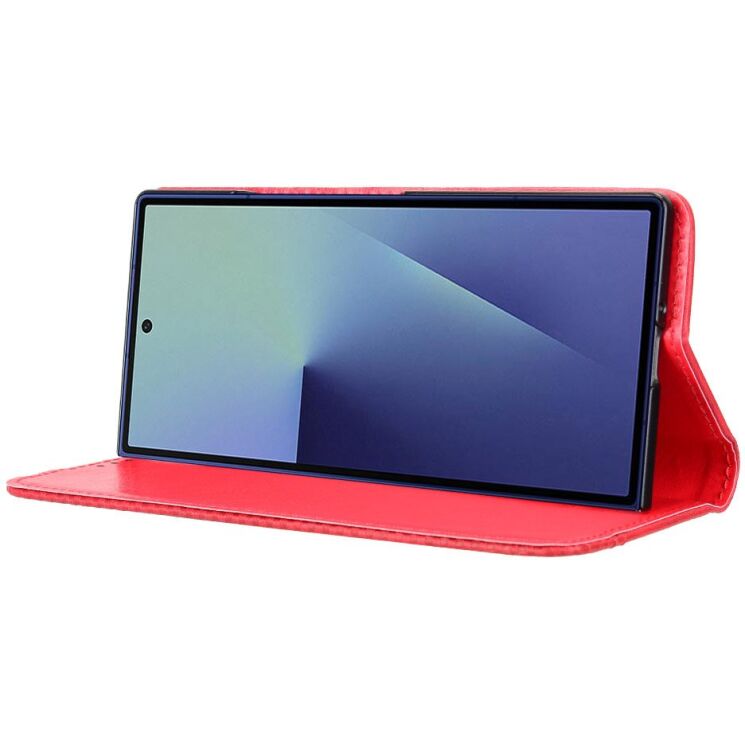 Чехол Deexe Retro Style (FF) для Samsung Galaxy Fold 8 Ultra - Red: фото 3 из 7