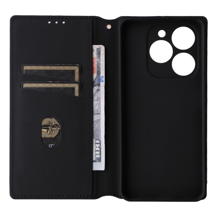 Чохол Deexe Rhombus Book для Blackview Shark 9 - Purple: фото 5 з 10