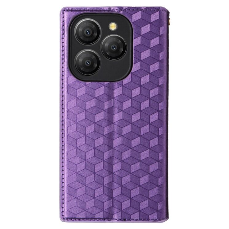 Чохол Deexe Rhombus Book для Blackview Shark 9 - Purple: фото 8 з 10