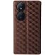 Чехол Deexe Rhombus Book для Honor X7b - Brown (347216Z). Фото 5 из 7