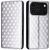 Чохол Deexe Rhombus Book для iPhone 18 Pro / 17 Pro - Silver: фото 1 з 10