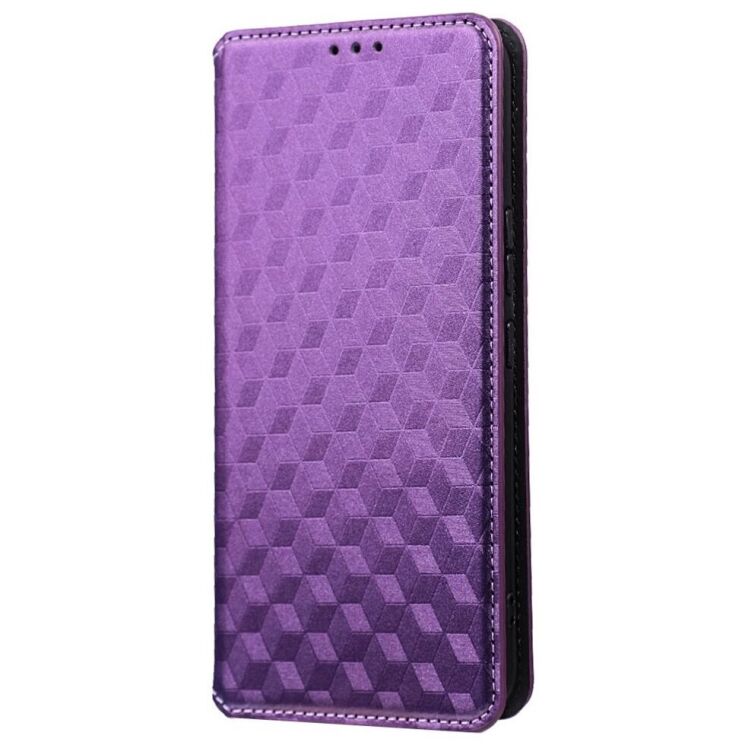 Чехол Deexe Rhombus Book для Nokia C31 - Purple: фото 4 из 7