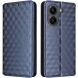 Чохол Deexe Rhombus Book для Xiaomi Poco X8 Pro - Blue (409002L). Фото 1 з 9