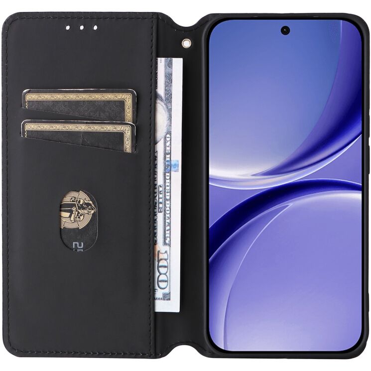 Чохол Deexe Rhombus Book для Xiaomi Poco X8 Pro - Blue: фото 2 з 9