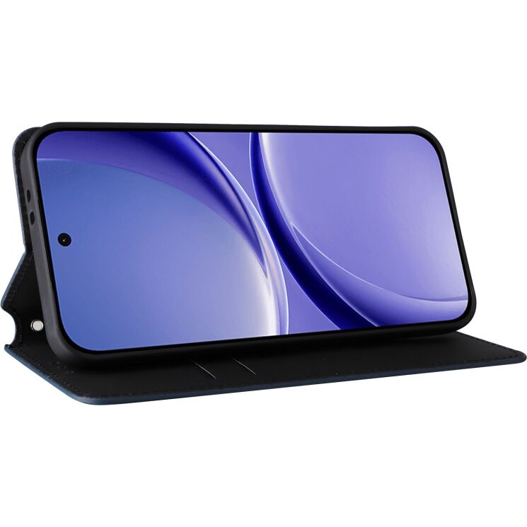 Чохол Deexe Rhombus Book для Xiaomi Poco X8 Pro - Blue: фото 4 з 9