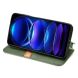 Чехол Deexe Rhombus Wallet для HMD Pulse Pro - Green (354516G). Фото 3 из 6